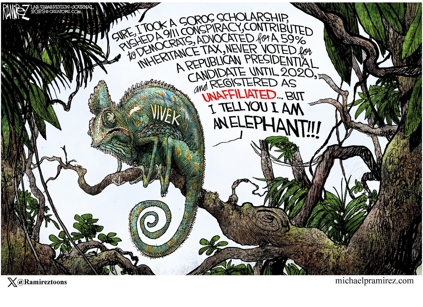 CARTOONS: Michael Ramirez, Sept. 4, 2023