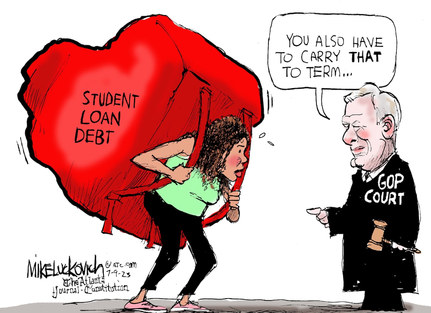 CARTOONS: Mike Luckovich, July 8