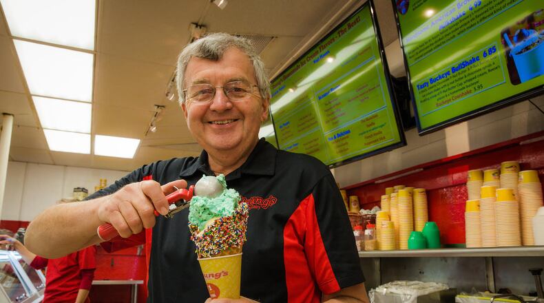 Dan Young is the Chief Ice Cream Dipper at Young's Jersey Dairy and our Daytonian of the Week.