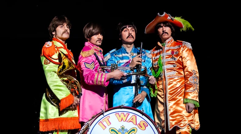 The Fab Four: The Ultimate Beatles Tribute, which has rocked both Paul Stanley’s birthday party and Dave Grohl’s wedding, performs at Rose Music Center in Huber Heights on Saturday, Aug. 27.