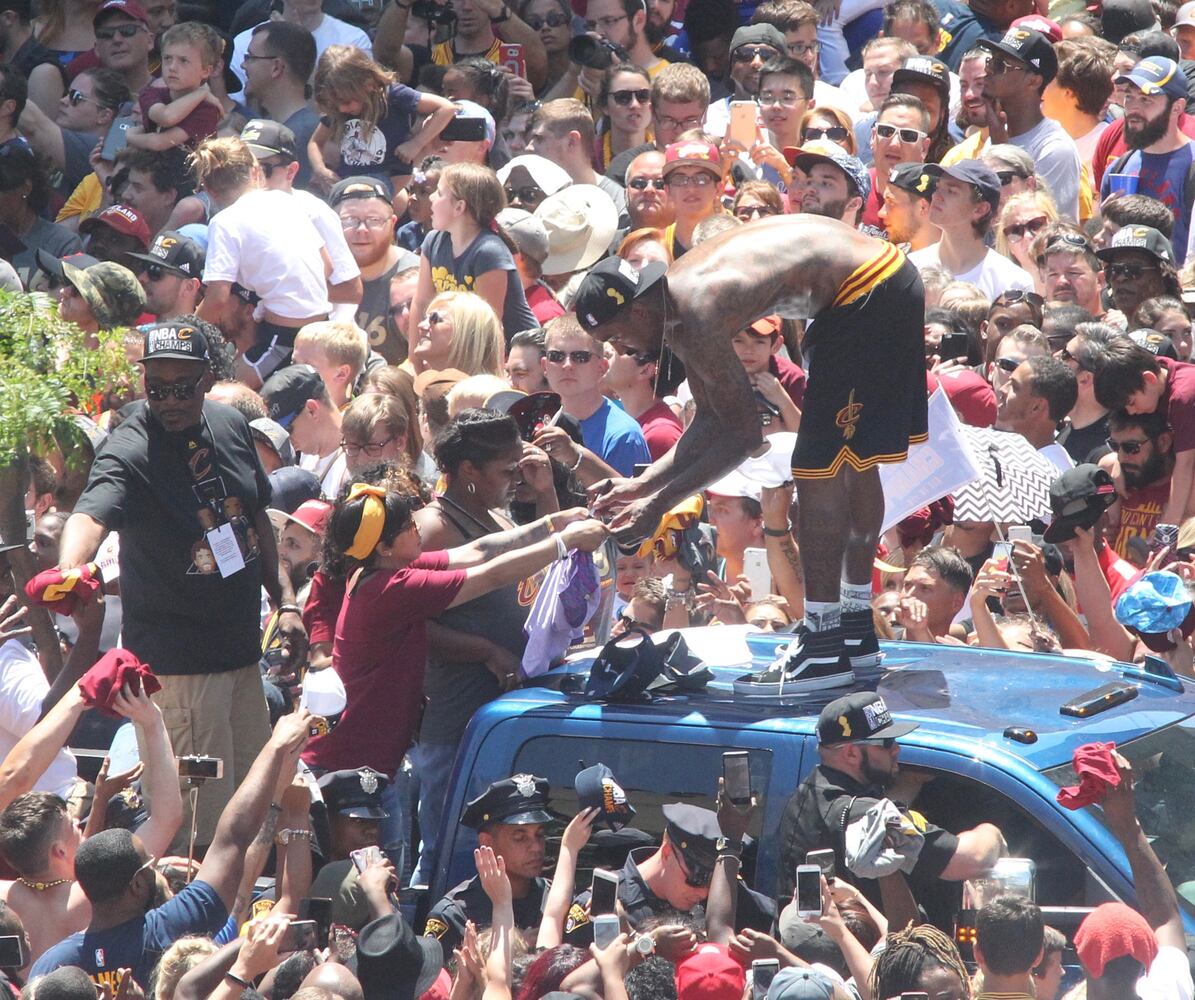 Cleveland Cavaliers parade