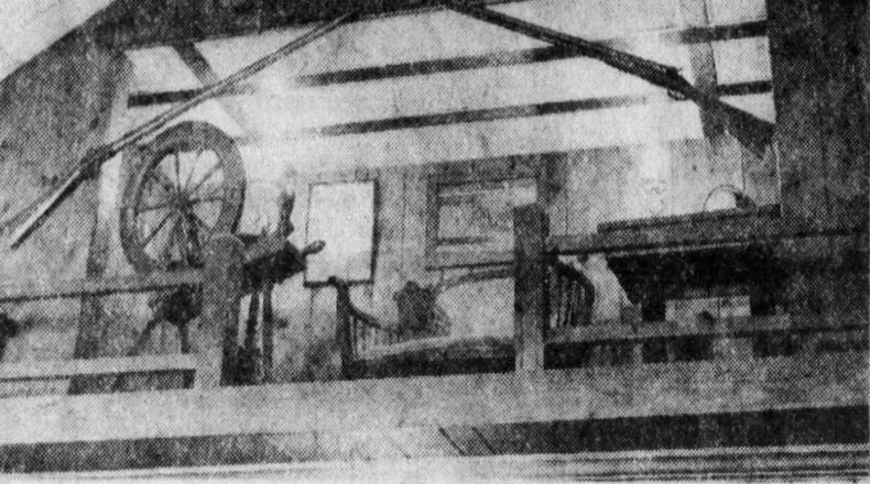 Antiques were part of the charm of the Keyhole restaurant in Dayton. DAYTON DAILY NEWS ARCHIVES 1976.