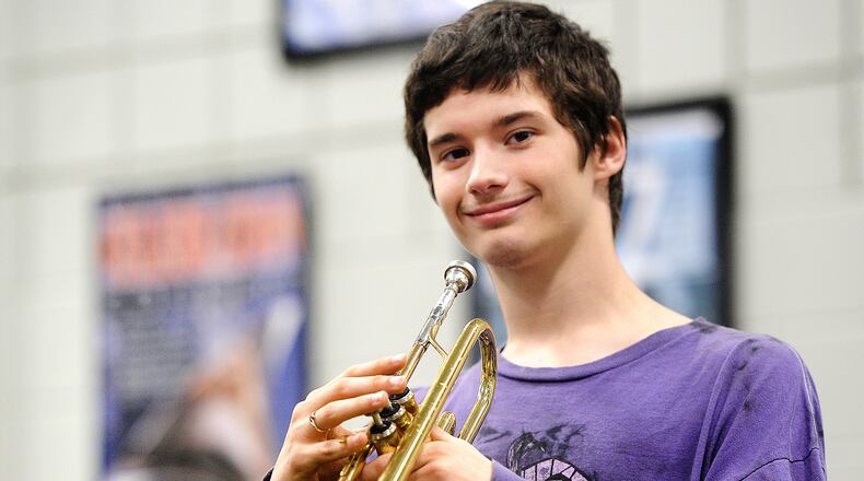 Stivers School for the Arts senior Jonathan Quallen-Cooper. MARSHALL GORBY\STAFF