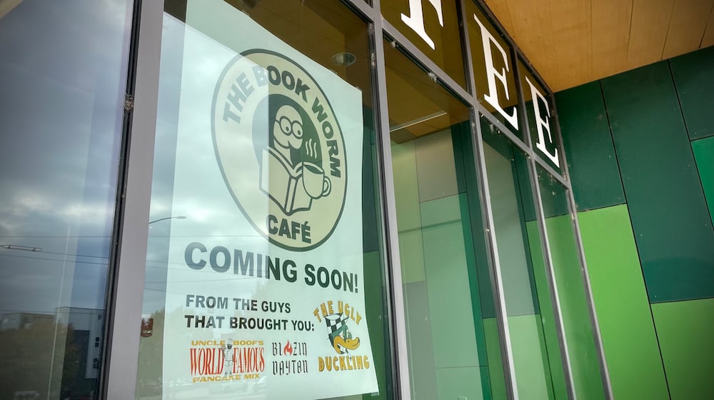 The team behind The Ugly Ducking restaurant will soon open The Book Worm Café at the Dayton Metro Library’s main branch. NATALIE JONES/STAFF