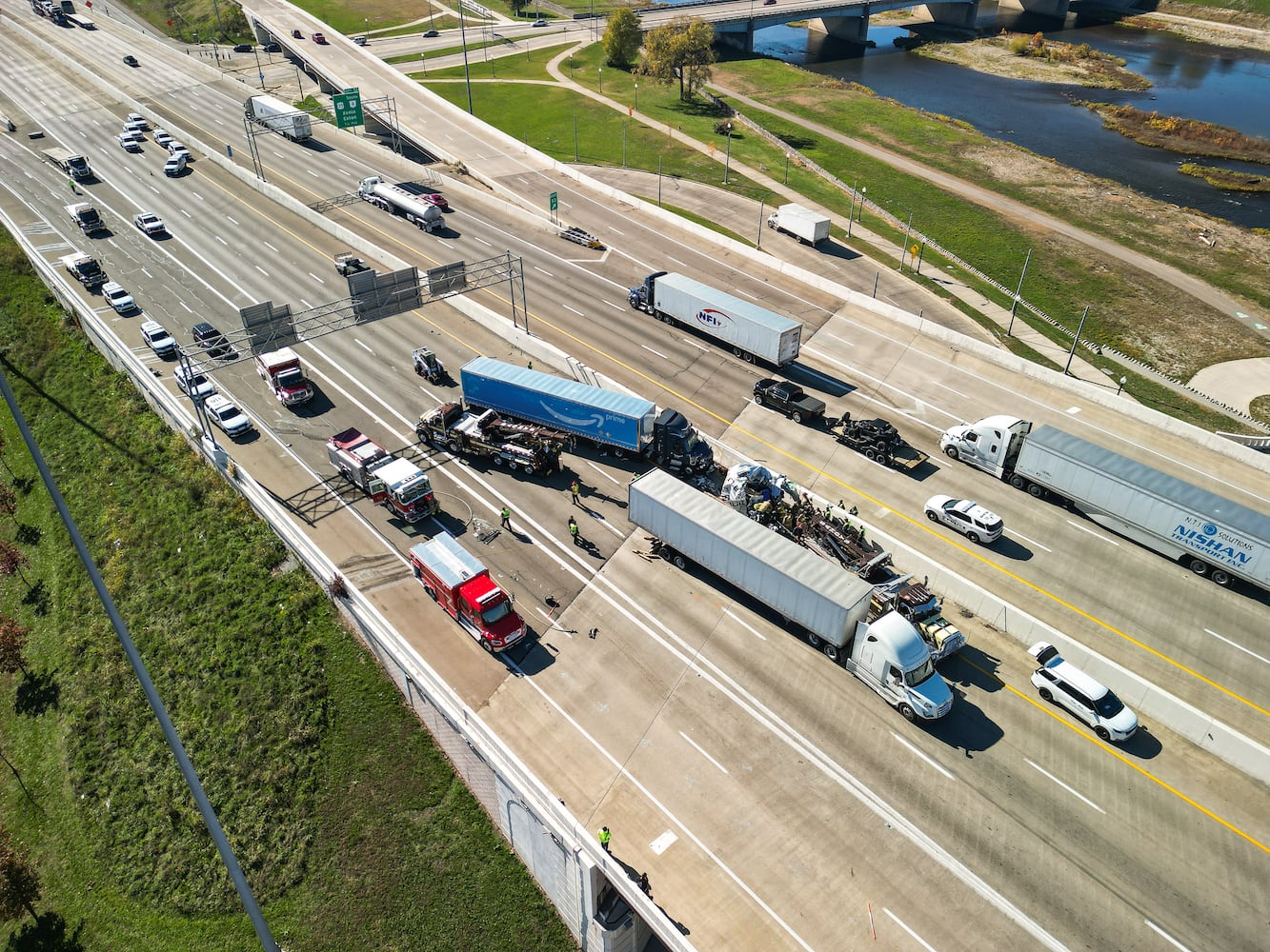 I-75 North crash Dayton