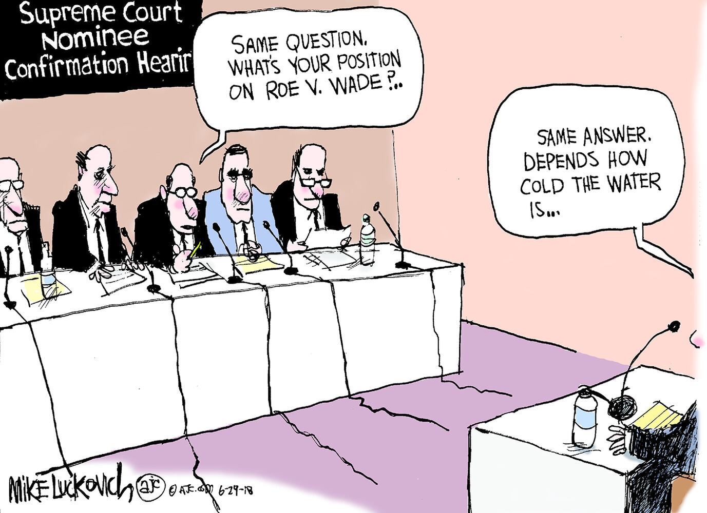 Week in cartoons: Supreme Count rulings, Harley-Davidson, and more