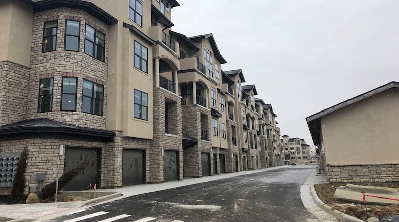 Developer J A Murphy Group said Cornerstone Apartments in Centerville is a $35 million to $40 million project that will include 260 units in six, four-story buildings. JEREMY KELLEY/STAFF
