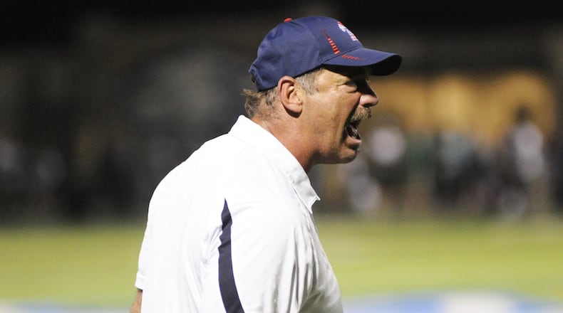 Piqua H.S. football coach Bill Nees was inducted into the OHSFCA hall of fame in June 2019. MARC PENDLETON / STAFF