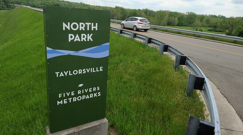 The city of Vandalia is constructing a bicycle-friendly connection from Old National Road Trail at Interstate 75 to the Great Miami Recreation Trail at Taylorsville MetroPark. MARSHALL GORBY\STAFF