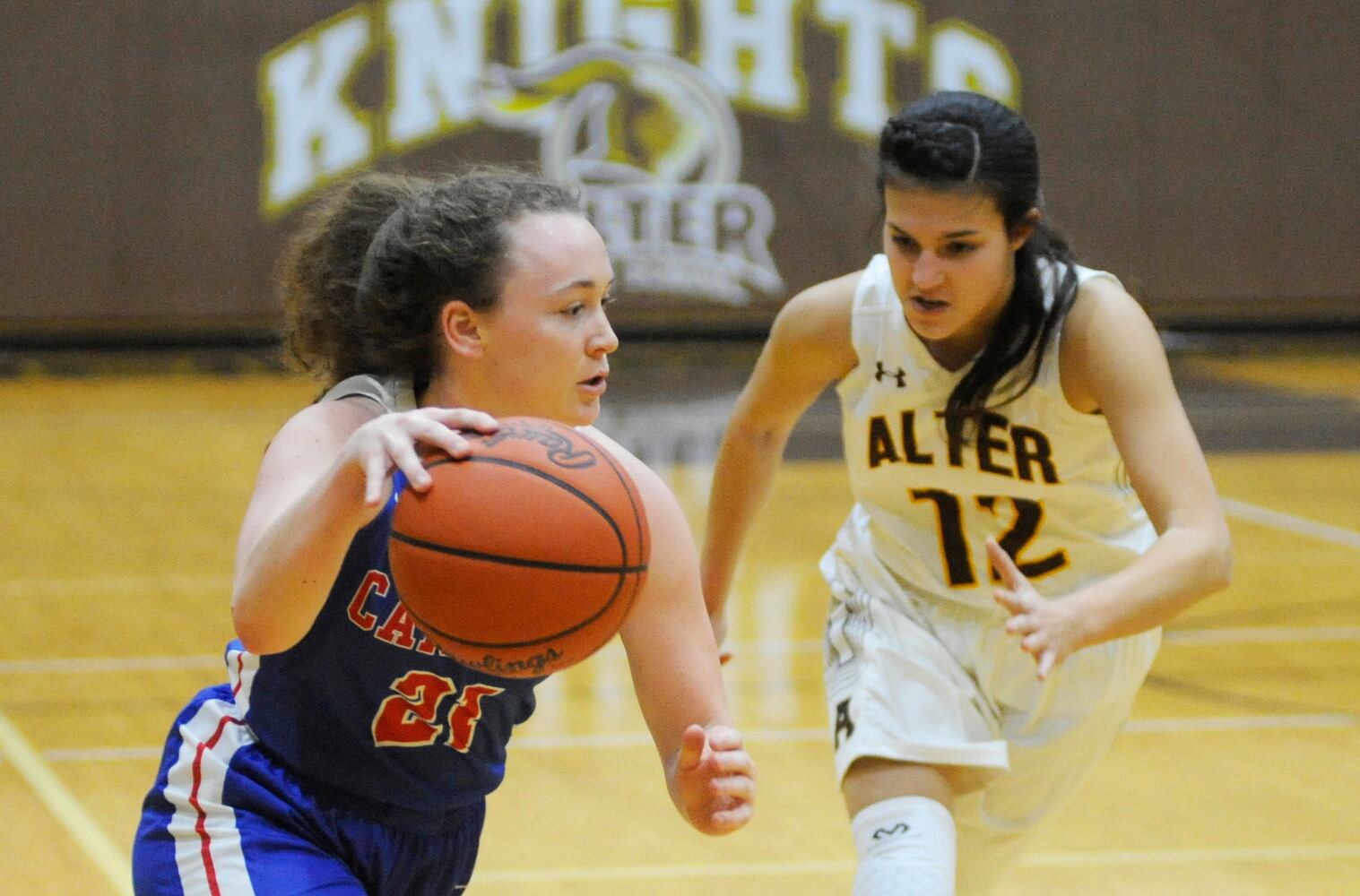 PHOTOS: Carroll at Alter girls basketball