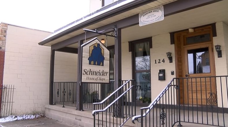 Parents with young children can seek temporary housing at Schneider House of Hope at 124 S. Detroit St. in Xenia, run by Family Promise of Greene County. FILE