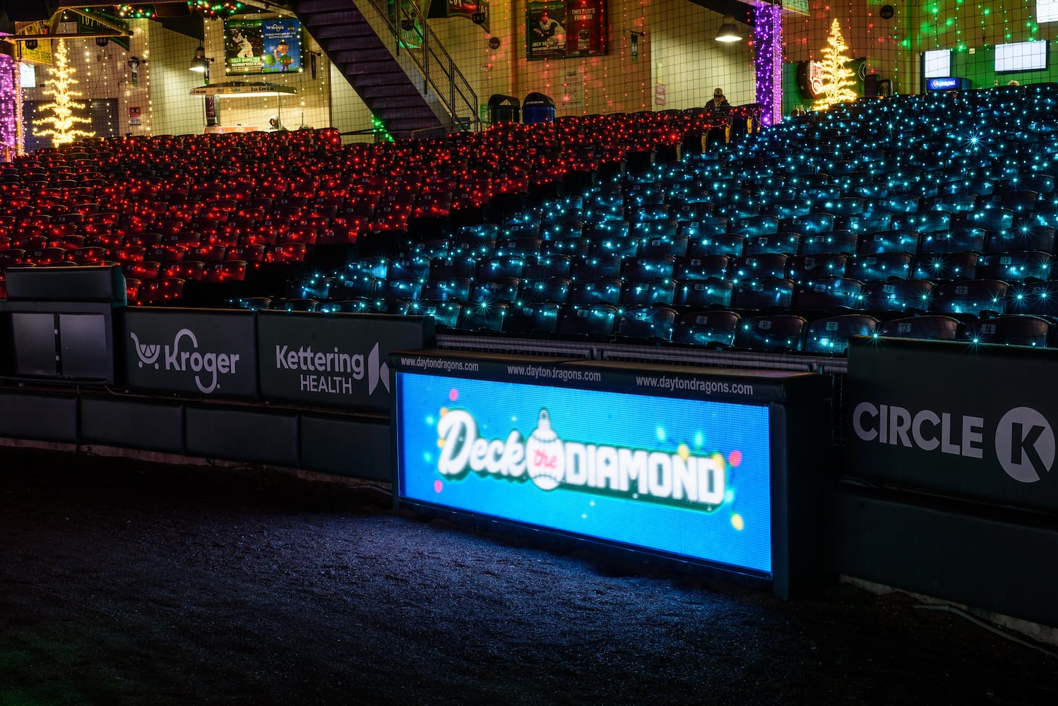 PHOTOS: Deck the Diamond at Day Air Ballpark