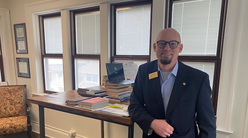 John Davis, associate vice president for Human Resources at Cedarville University. In addition to working in Human Resources at Cedarville, Davis also teaches human resource management, encouraging his students and potential future employers how to communicate, value a work-life balance, and be examples of unity to employees. CONTRIBUTED.