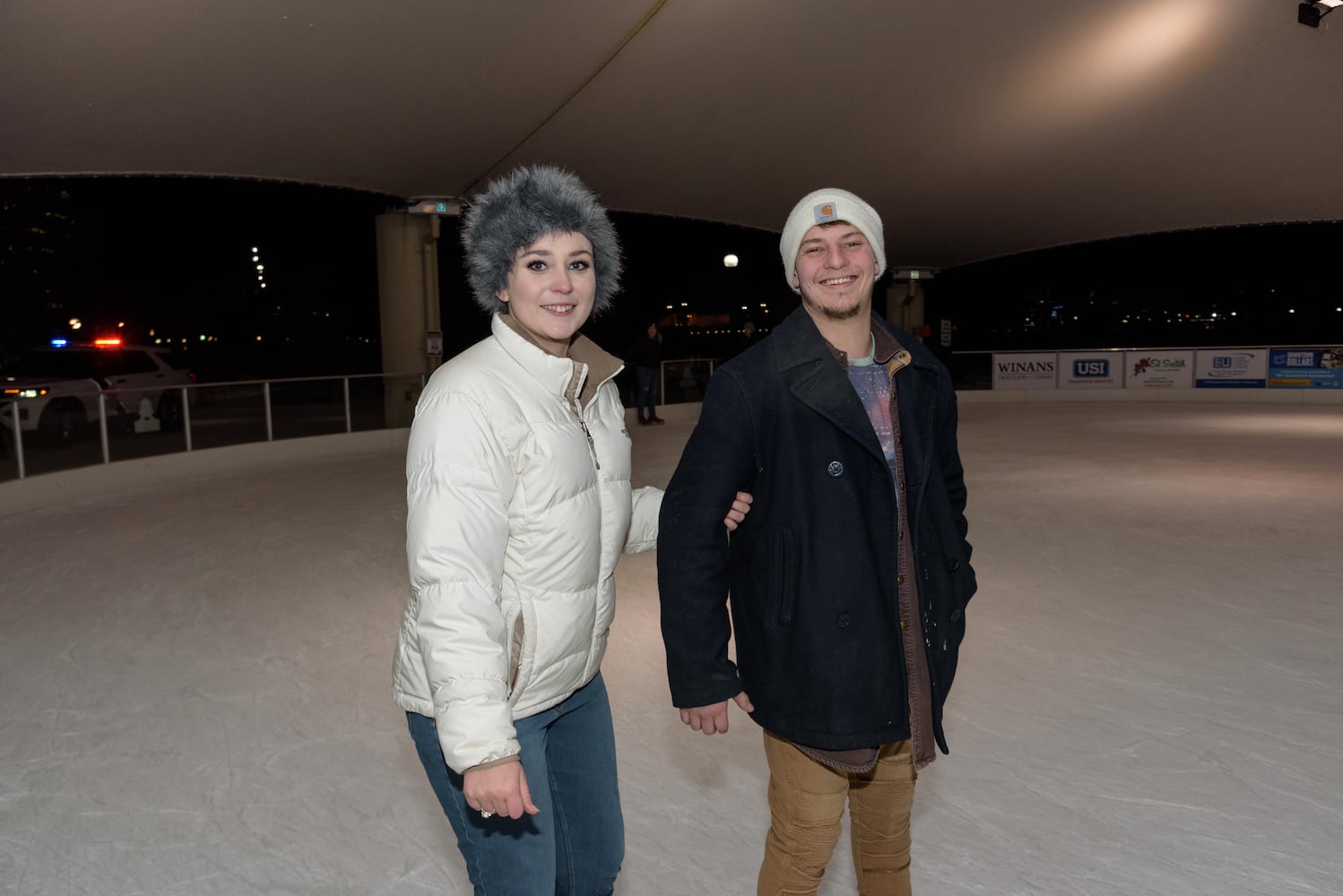 PHOTOS: Did we spot you ice skating during '90s Night at RiverScape MetroPark?