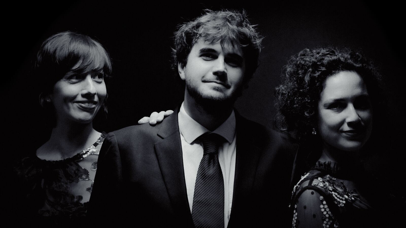 University of Dayton’s ArtsLIVE presents award-winning chamber ensemble Trio Karénine, (left to right) Charlotte Juillard, Louis Rodde and Paloma Kouider, in a Vanguard Legacy Concert in UD’s Sears Recital Hall on Sunday, Oct. 30.