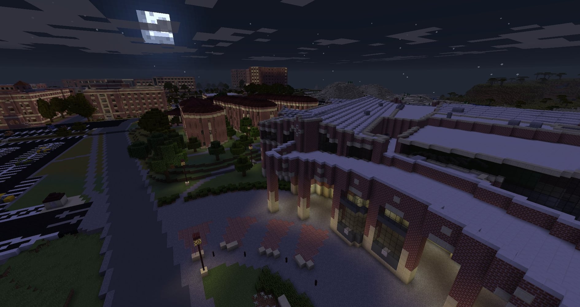 PHOTOS: Take a tour of the University of Dayton campus in Minecraft