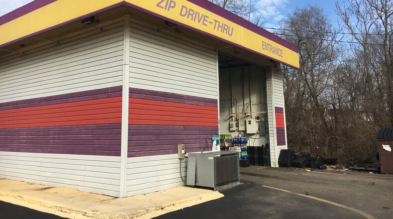 Someone broke into Zip’s Drive Thru, 2105 S. Verity Parkway, Tuesday morning, but was unable to get into the room where the cash register and other items are stored, Middletown police said. RICK McCRABB/STAFF