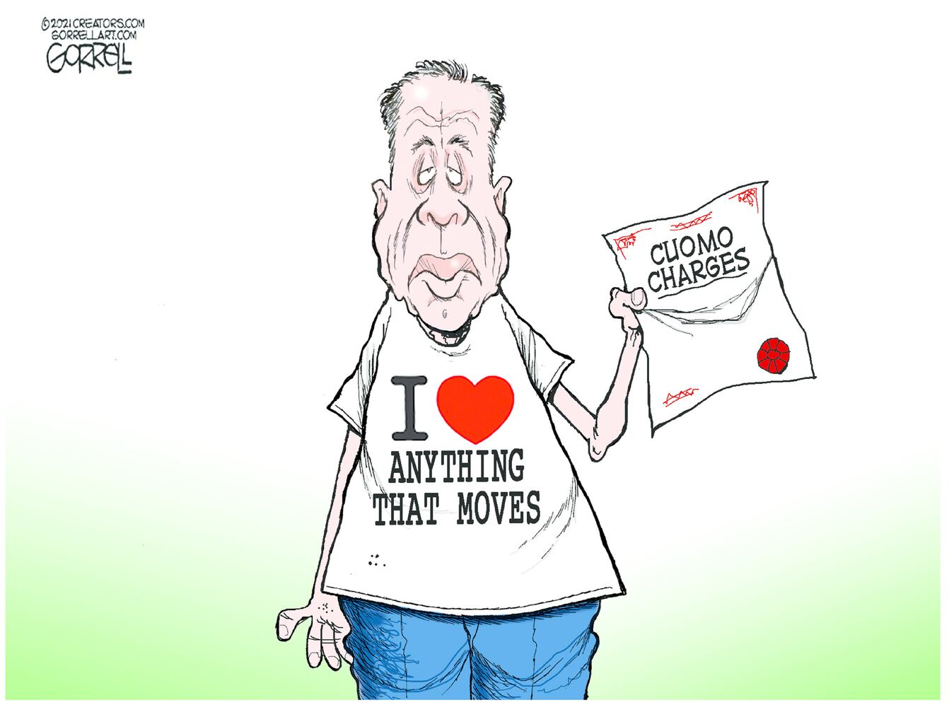 Week in cartoons: Andrew Cuomo, the unvaccinated and more