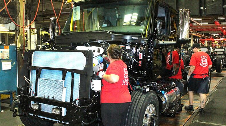 Navistar union workers voted to ratify a local agreement Saturday. JEFF GUERINI/STAFF September21 2018