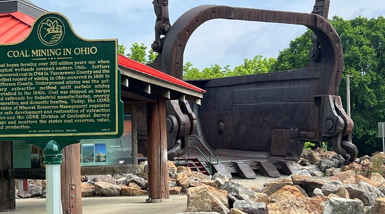 A new historical marker was unveiled Monday by the Ohio Department of Natural Resources in honor of Big Muskie. CONTRIBUTED