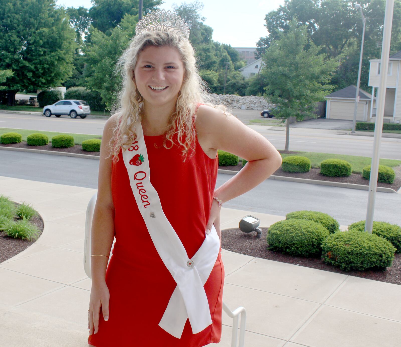 Brooke Klopfensten is the 2018 Strawberry Festival Queen.