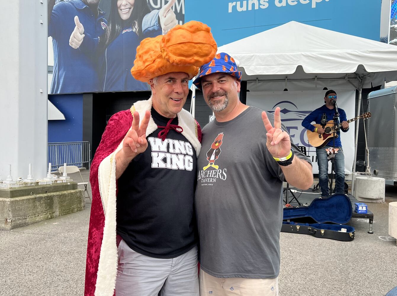 Archer’s Tavern competes at the National Buffalo Wing Festival