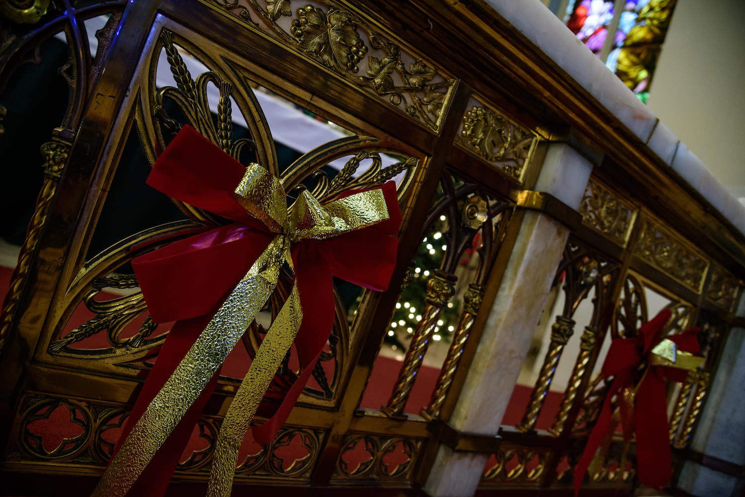 PHOTOS: See the oldest Catholic parish in Dayton decorated for Christmas