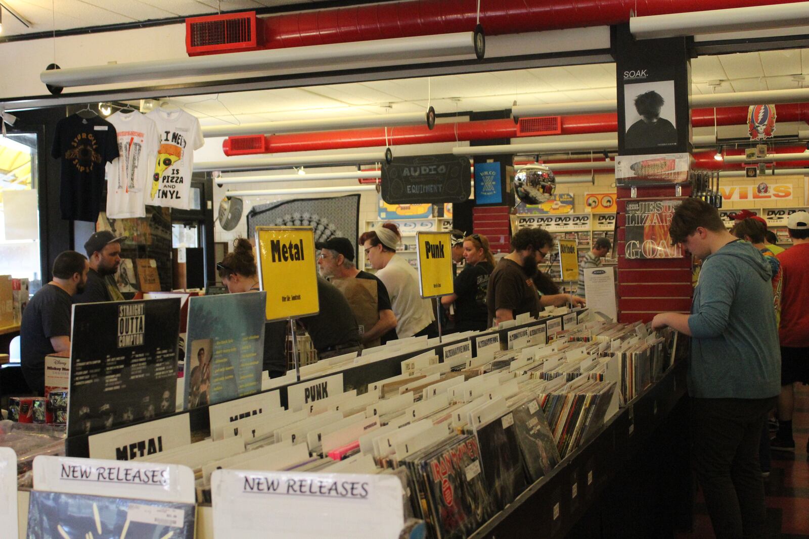 Omega Music in Dayton is celebrating 35 years. (Photo by Amelia Robinson)