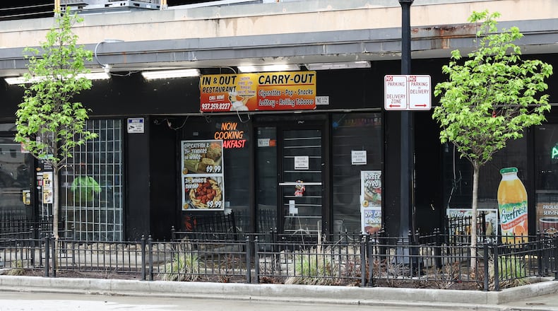 Police responded to a shooting at In & Out Restaurant at 27 S. Jefferson St. BRYANT BILLING / STAFF