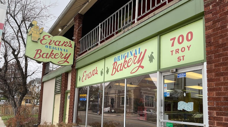 Evans Bakery, located at 700 Troy St. in the Old North Dayton neighborhood, is closing its doors in December.