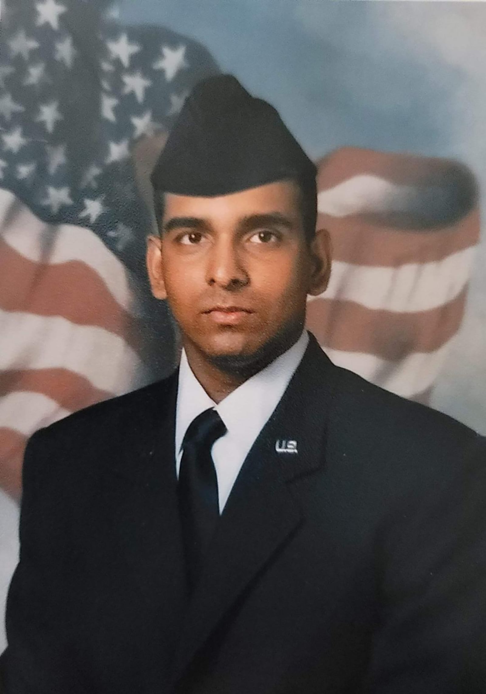 Ashwin Narayan Basic Training Photo, taken in July of 2001. Narayan describes this as "one of the proudest moments of my life, completing basic training and getting started with my military career." CONTRIBUTED