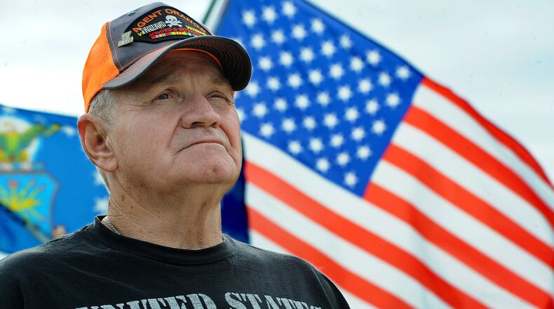 The VA denied Xenia resident and Thailand veteran Paul Skinner compensation for what Skinner believed was Agent Orange exposure. MARSHALL GORBY\STAFF