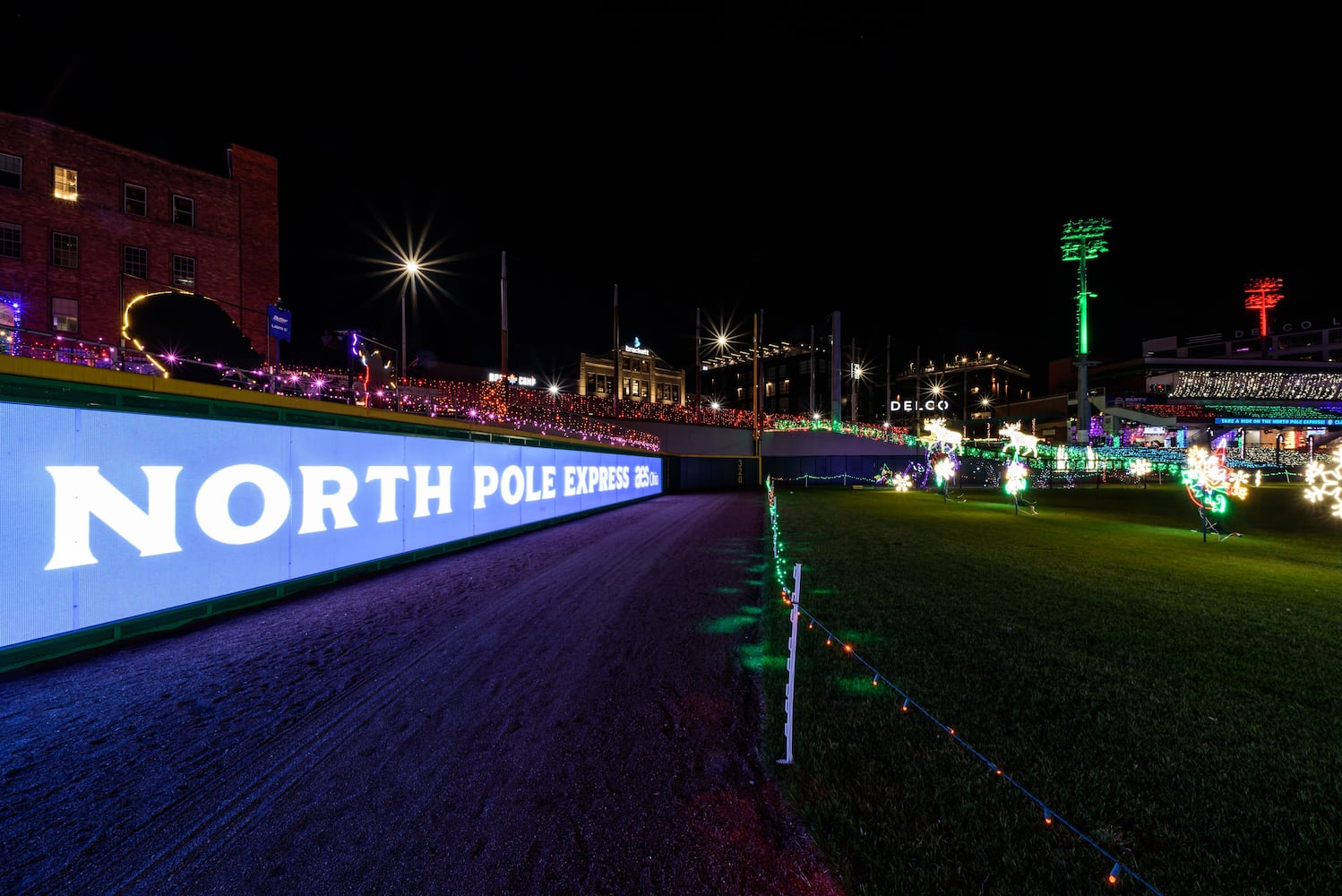 PHOTOS: Deck the Diamond at Day Air Ballpark