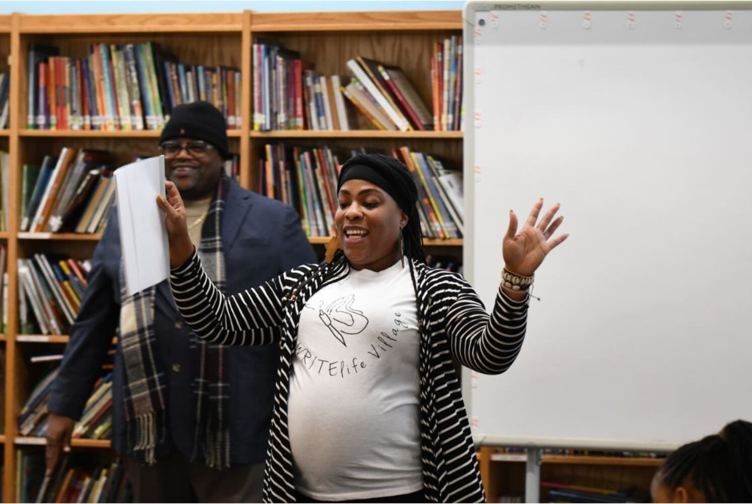 Photos: Dayton Strong! Kids receive copies of book they wrote about tornadoes