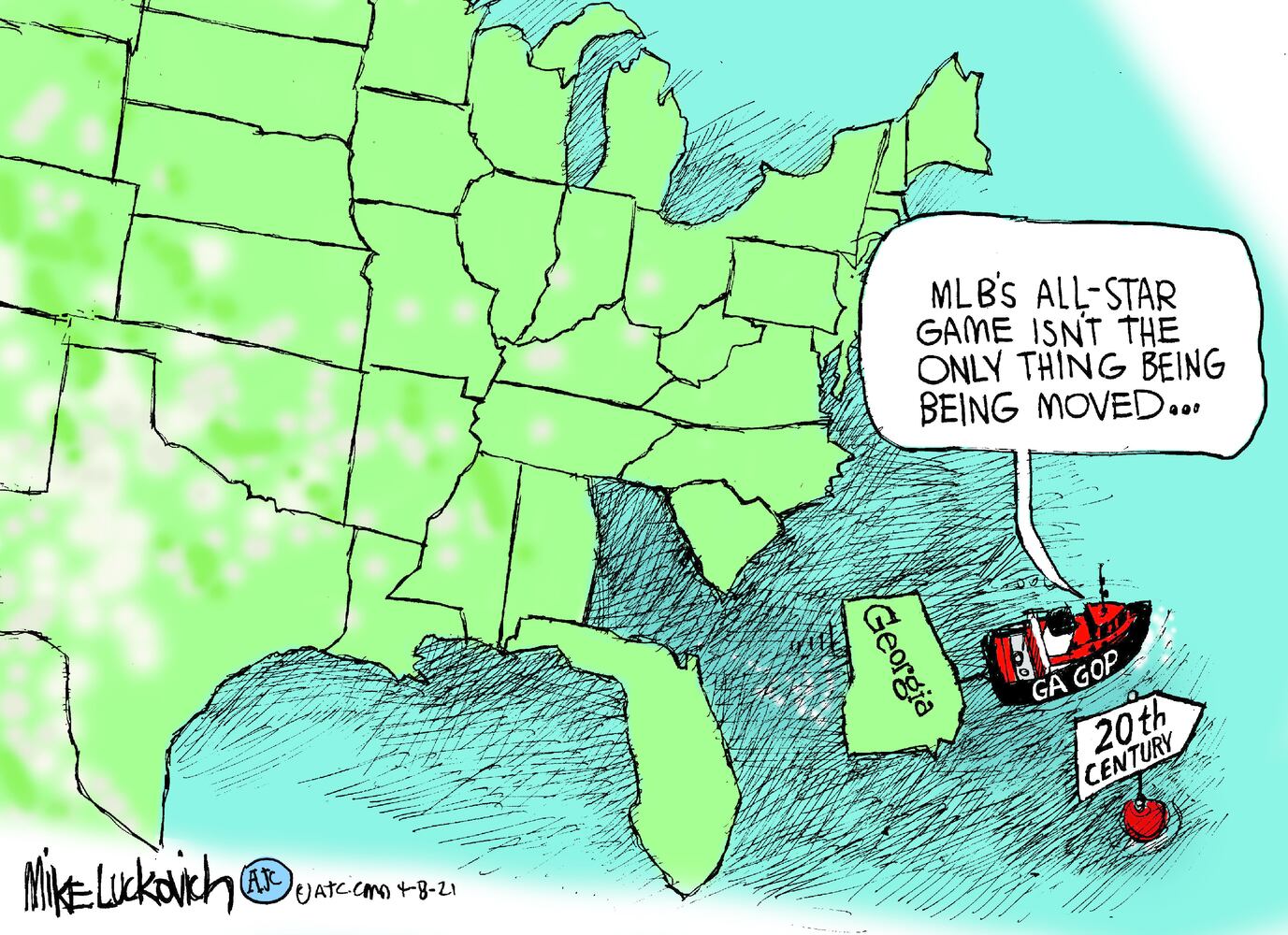 Week in cartoons:  MLB All-Star game, Matt Gaetz and more