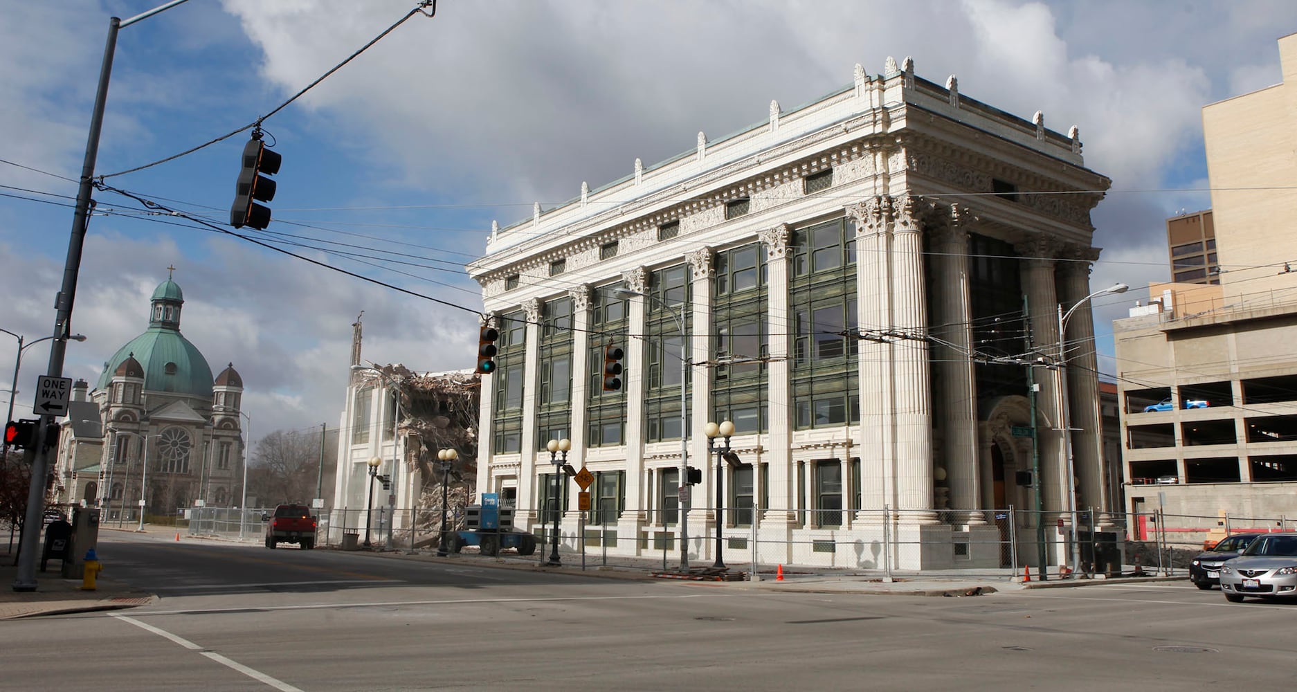 Historic DDN building facade demolished