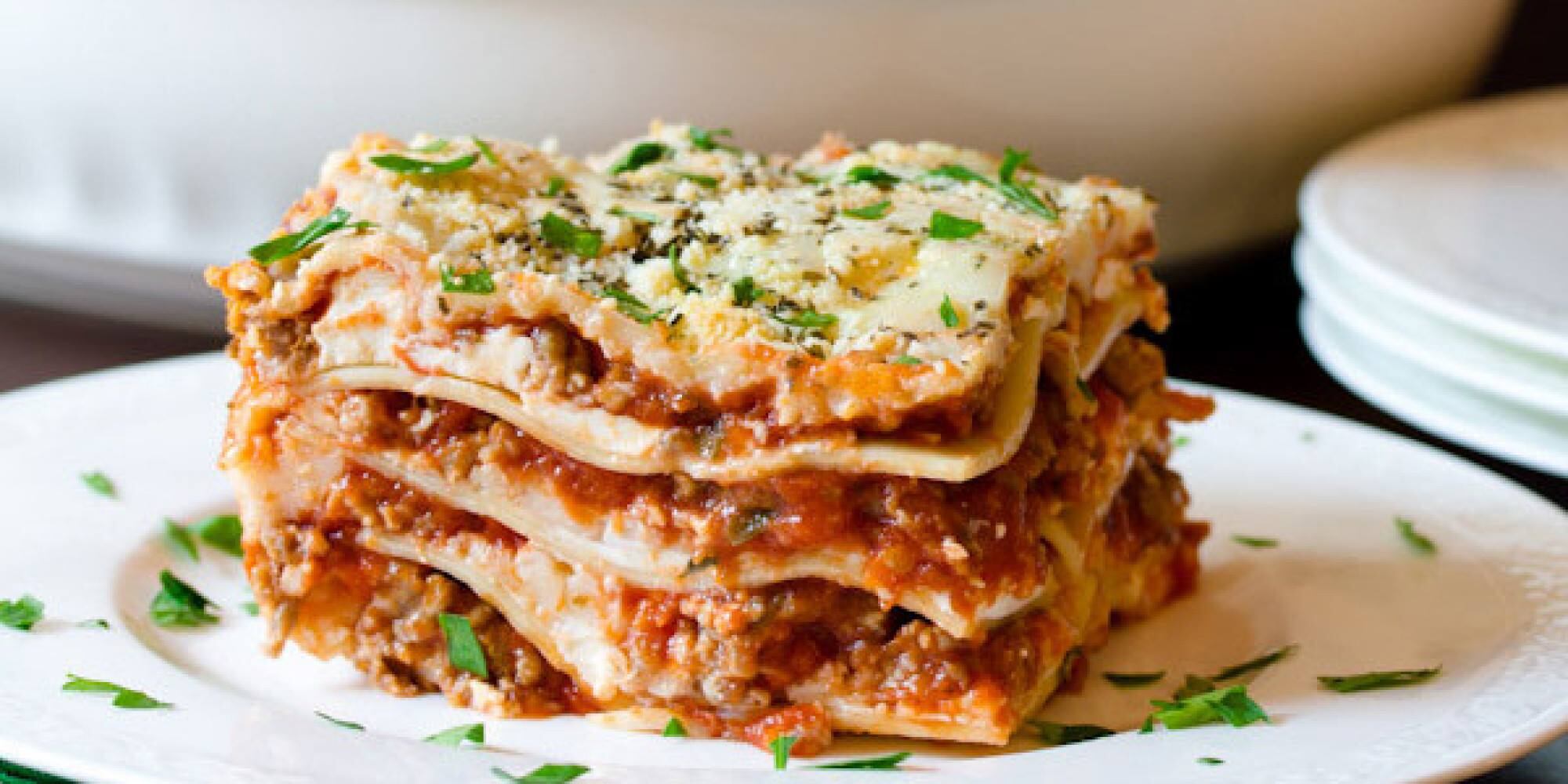 Mamma DiSalvo's famous lasagna