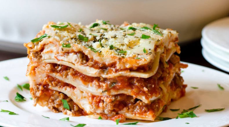 Mamma DiSalvo's famous lasagna. Source: Facebook