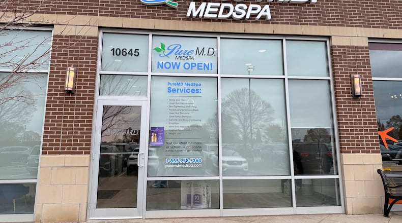 PureMD MedSpa opened at 10645 Innovation Drive in Miami Twp. Nov. 14, 2025. The Austin Landing business offers Botox, dermal fillers, laser rejuvenation, body sculpting, and medical-grade skincare, all performed by licensed professionals.