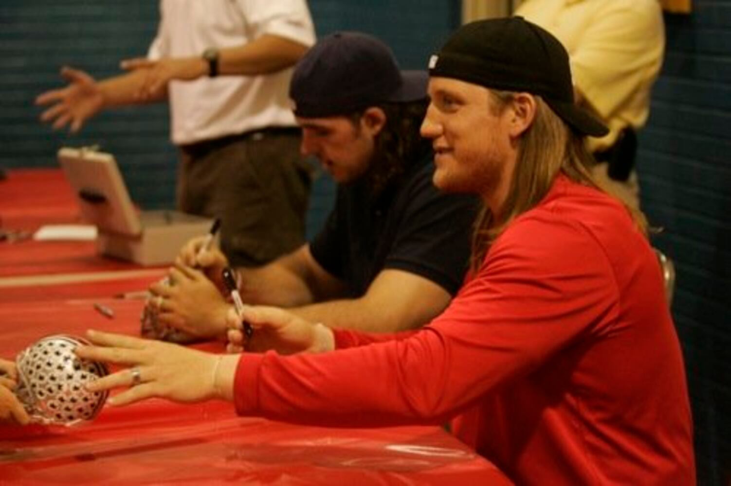 A.J. Hawk holds fundraiser
