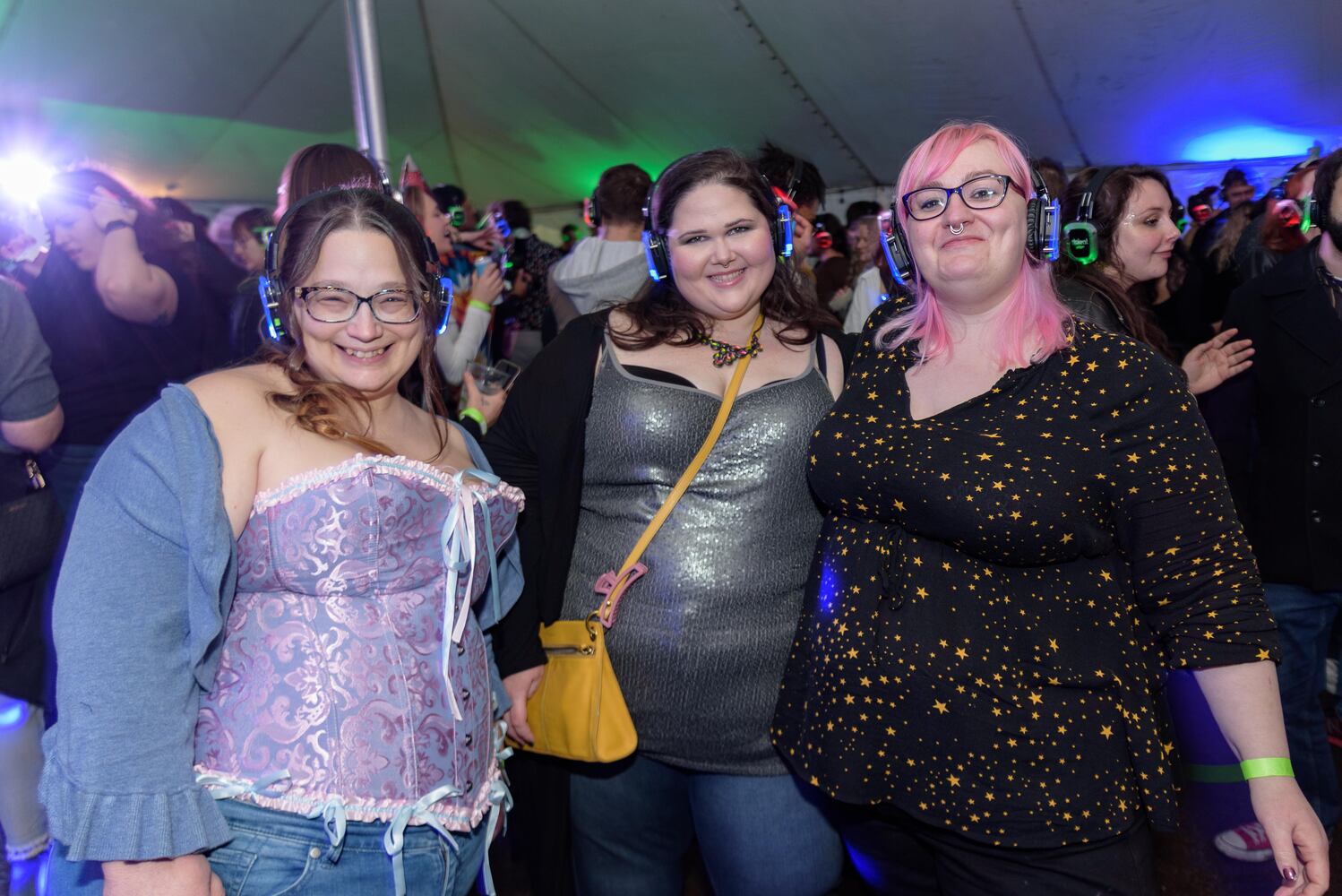 PHOTOS: Did we spot you at Dayton's New Year's Eve Ball Drop and Silent Disco at Yellow Cab Tavern?