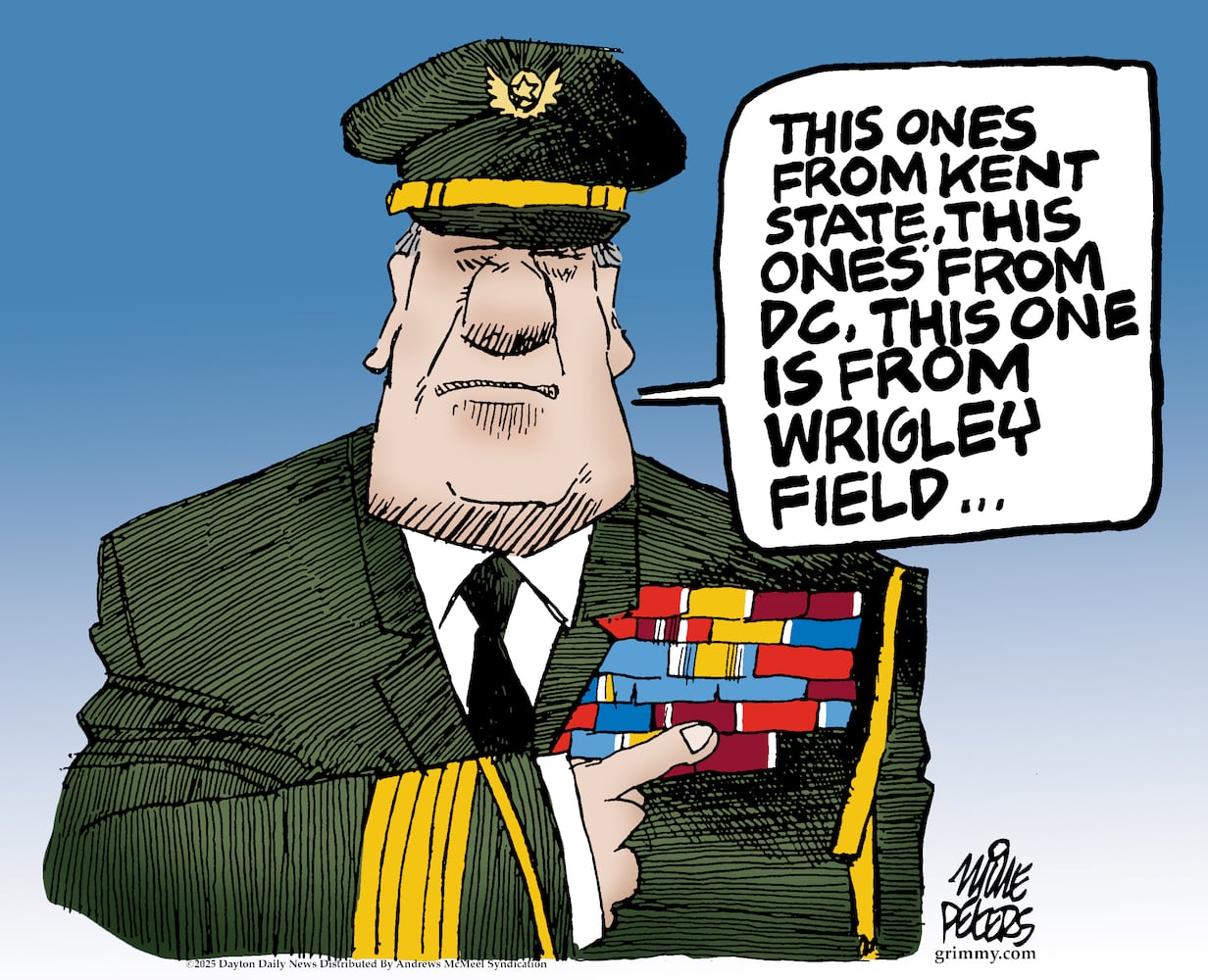 CARTOONS: Mike Peters, Aug. 29, 2025