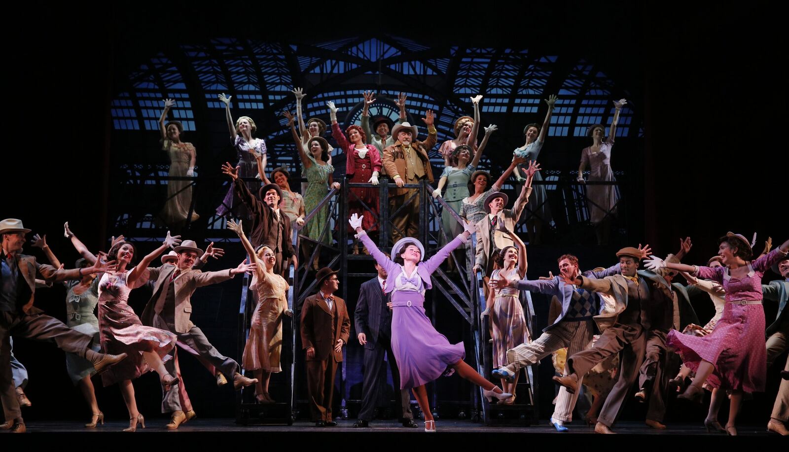 “42nd Street” is the story of a a starry-eyed young dancer named Peggy Sawyer who leaves her Allentown home and comes to New York to audition for the new Broadway musical. CONTRIBUTED