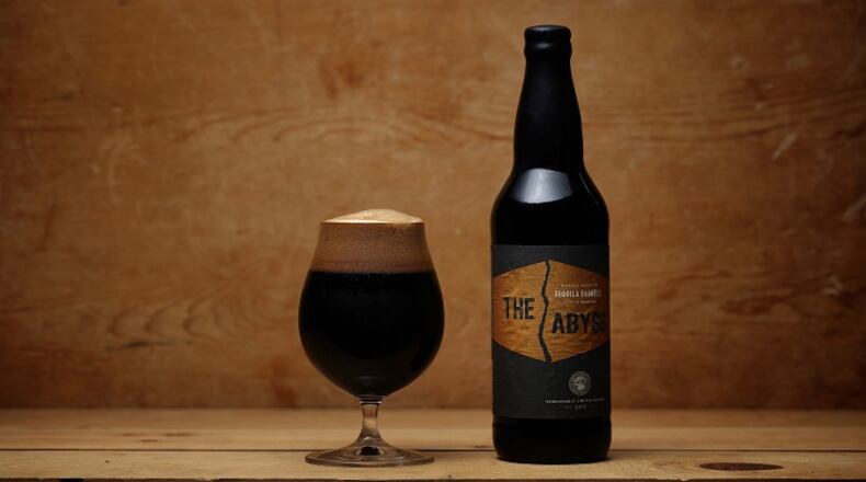 Tequila barrels can add vegetal and spicy notes to a beer, which work well with a range of styles, like The Abyss, a heavy imperial stout from Deschutes Brewery. Those attributes melded well with the beer's trademark licorice, molasses and vanilla flavors. (E> Jason Wambsgans/Chicago Tribune/TNS)