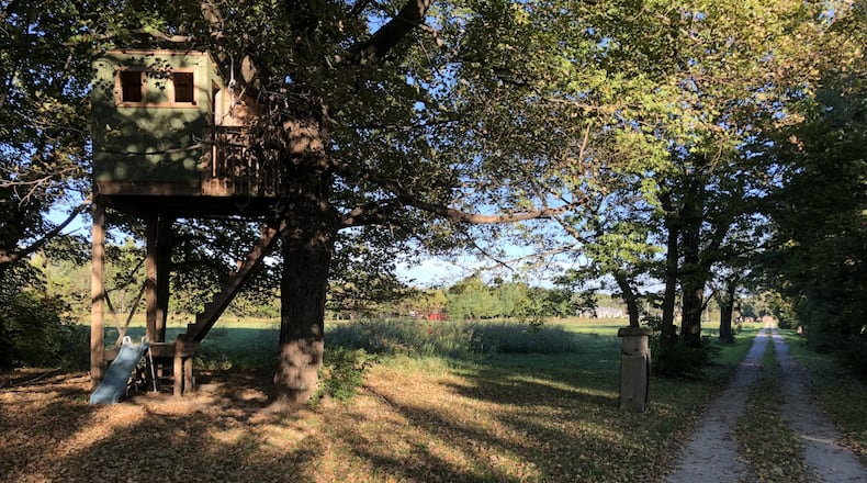 Wayne Twp. resident Don Federle wants the land, on which he now lives, to be rezoned so he can develop it as a residential subdivision. Staff photo by Lawrence Budd