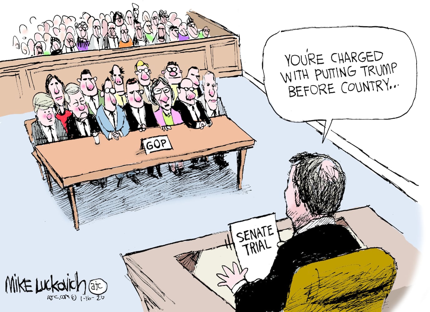 Week in cartoons: Boeing, Mitch McConnell and more