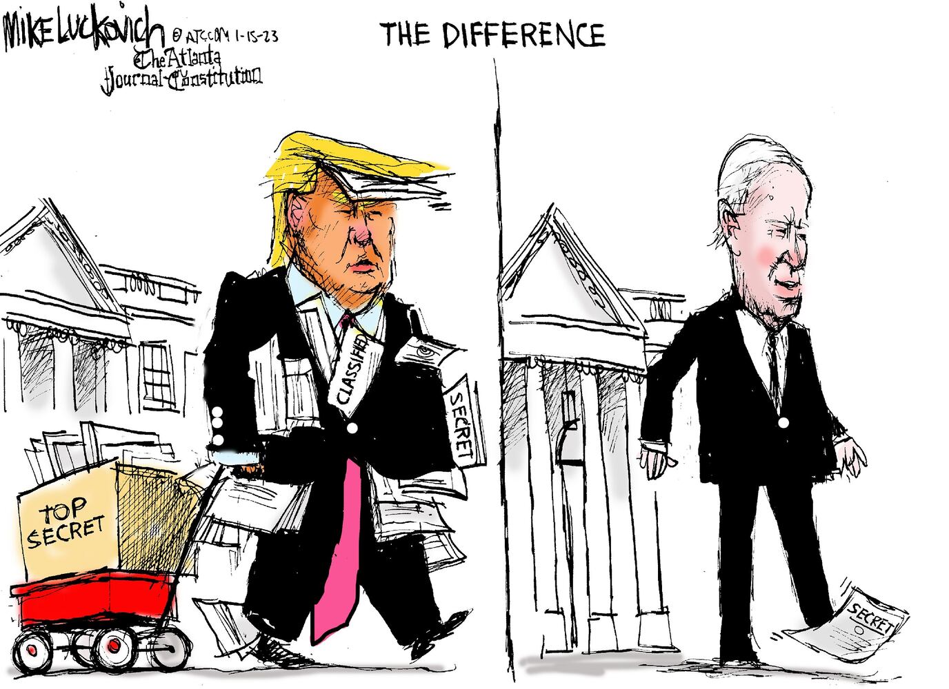 WEEK IN CARTOONS: Classified documents, gas stoves and more