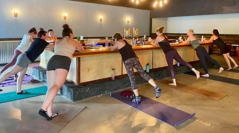 Barre at the Bar at the Hidden Gem Music Club combines fitness and fun - Contributed