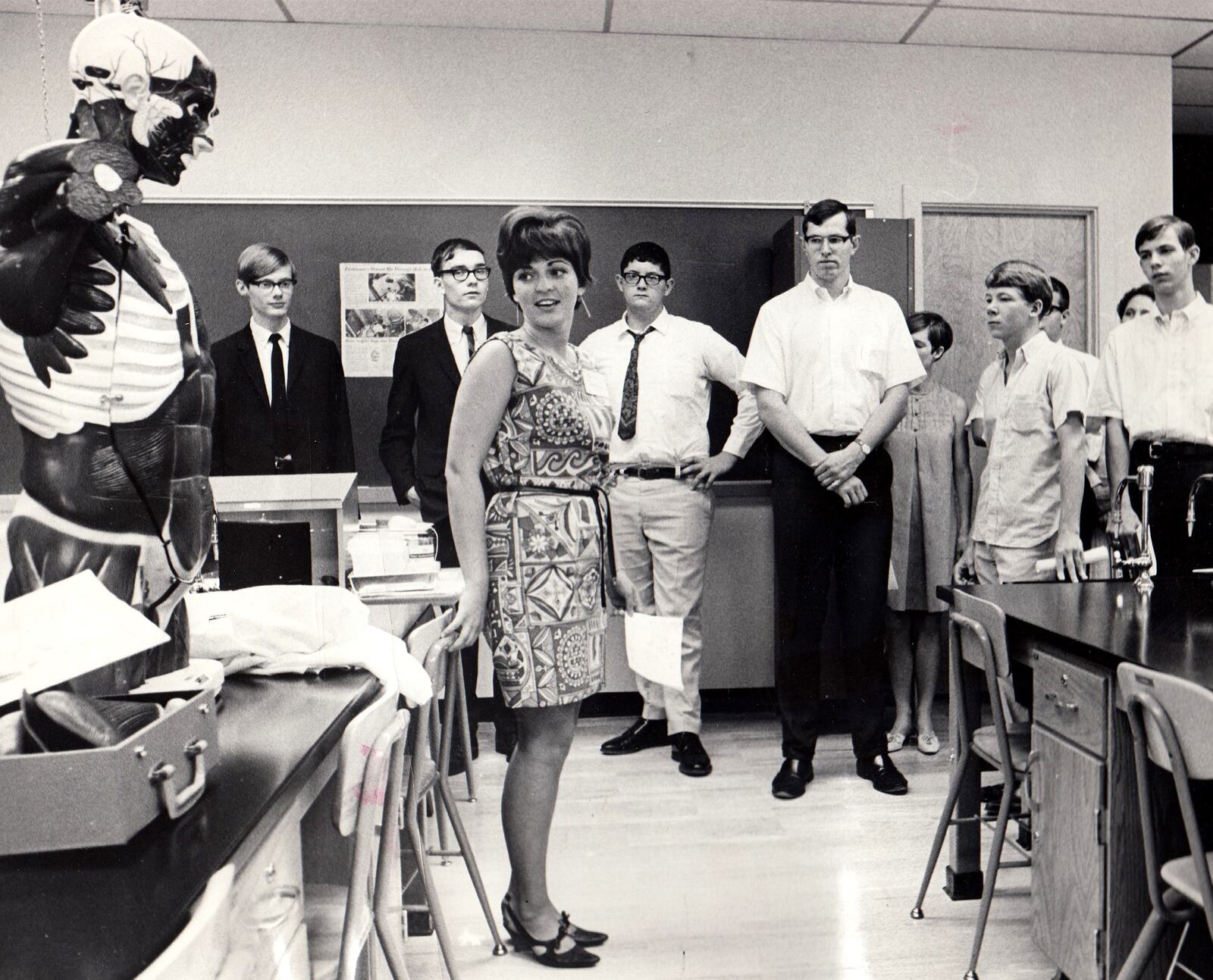 Wright State University became an independent university in 1967 after enrollment surpassed 5,000 students. DAYTON DAILY NEWS ARCHIVE