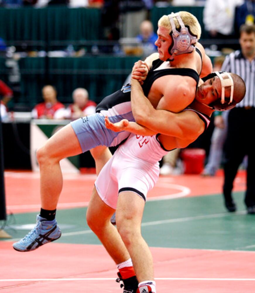 Area wrestlers at state meet